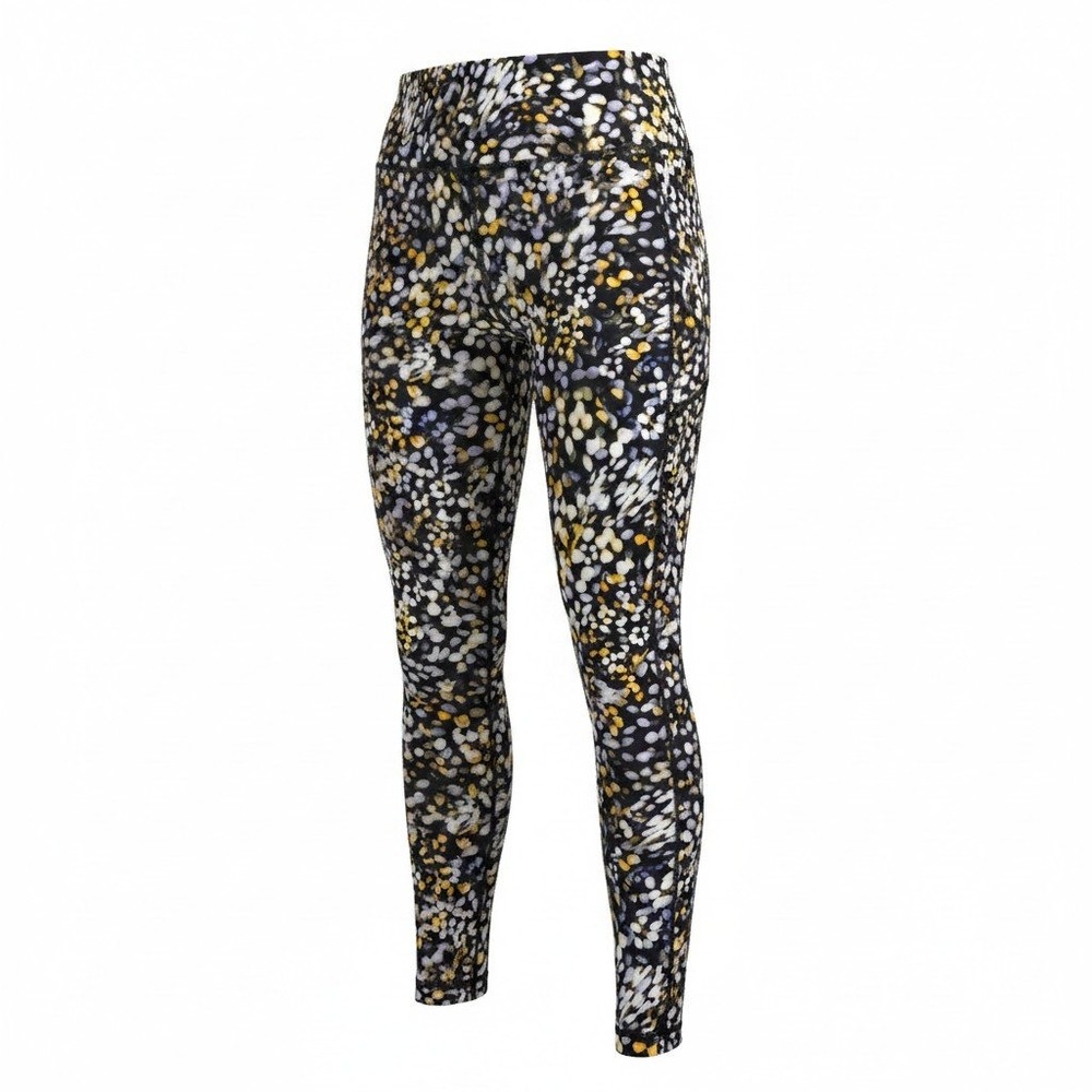 Leggings‎ Lululemon 12 Womens Multi-Color Excellent Petal Pop High-Rise Pocket